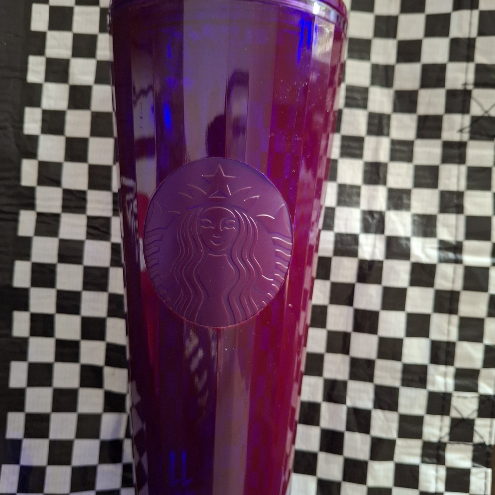Starbucks Iridescent Magenta-Purple Tumbler